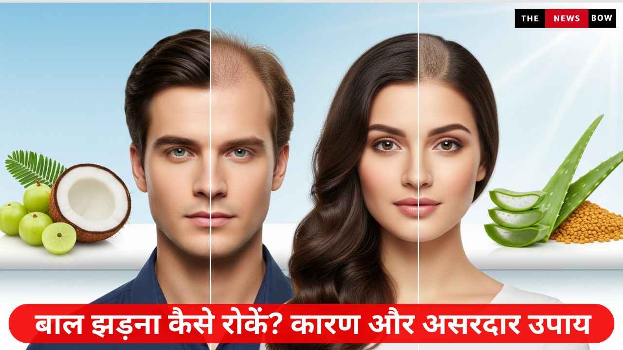 Stop Hair Fall Naturally with home remedies